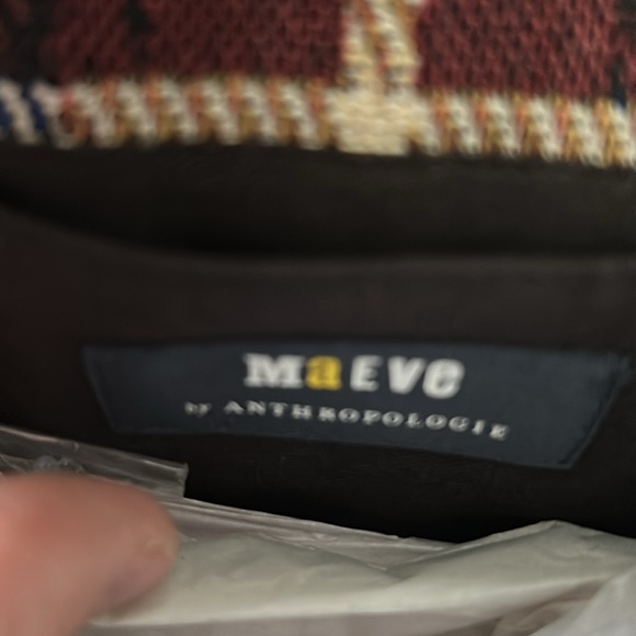 Anthropologie Fiona Beaded bag - rhinestone plaid edition NWT - Picture 6 of 7